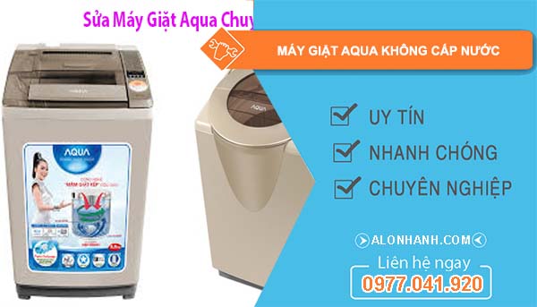 nguyên nhân máy giặt aqua không cấp nước