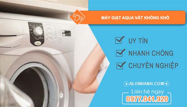 nguyên nhân máy giặt aqua vắt không khô