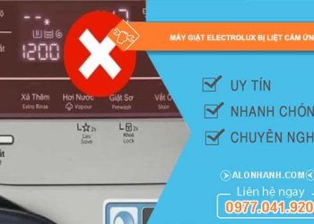 nguyên nhân máy giặt electrolux bị liệt cảm ứng