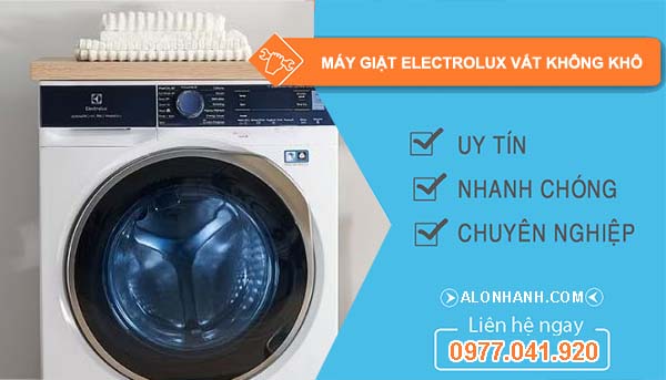 nguyên nhân máy giặt electrolux vắt không khô