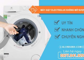 nguyên nhân máy giặt electrolux không mở được cửa