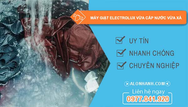 nguyên nhân máy giặt electrolux vừa cấp nước vừa xả