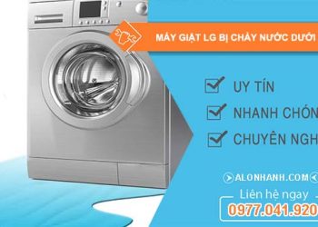 nguyên nhân máy giặt lg bị chảy nước dưới gầm
