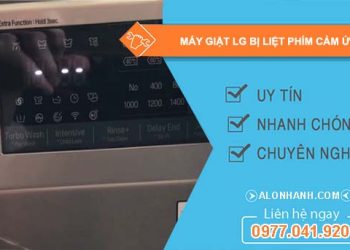nguyên nhân máy giặt lg bị liệt phím cảm ứng