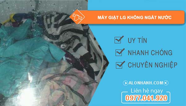 nguyên nhân máy giặt lg không ngắt nước