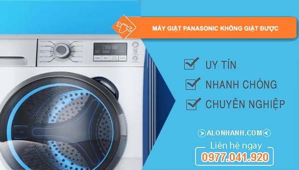 nguyên nhân máy giặt panasonic không giặt được
