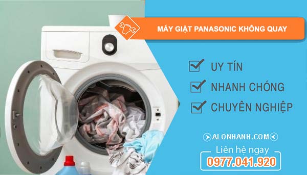 nguyên nhân máy giặt panasonic không quay