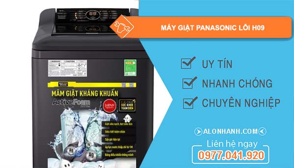 nguyên nhân máy giặt panasonic lỗi h09