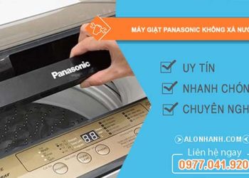 nguyên nhân máy giặt panasonic không xả nước