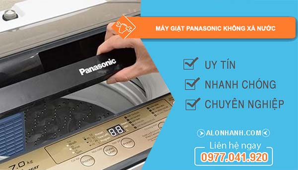 nguyên nhân máy giặt panasonic không xả nước