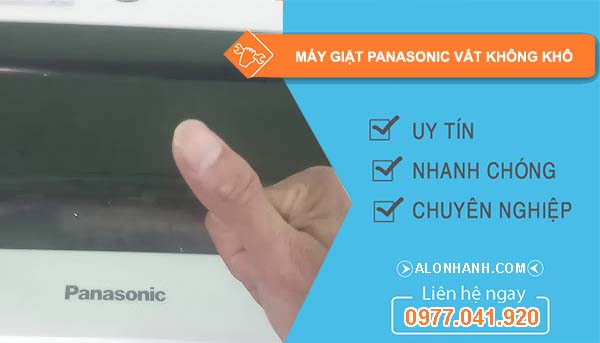 nguyên nhân máy giặt panasonic vắt không khô