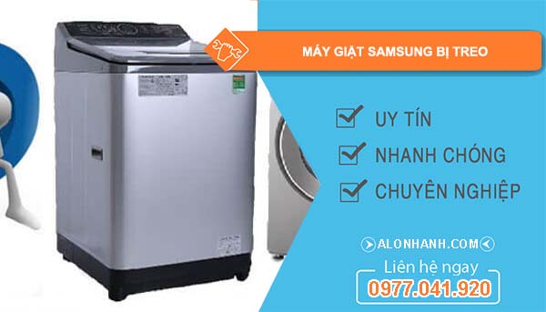 nguyên nhân máy giặt samsung bị treo