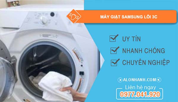 nguyên nhân máy giặt samsung lỗi 3c