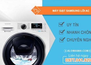 nguyên nhân máy giặt samsung lỗi ac