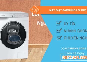 nguyên nhân máy giặt samsung lỗi dc3