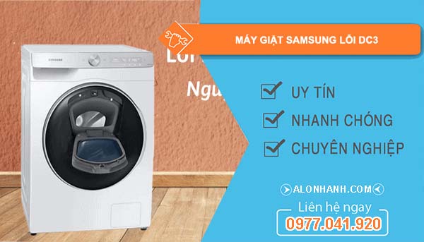 nguyên nhân máy giặt samsung lỗi dc3