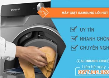 nguyên nhân máy giặt samsung lỗi hot