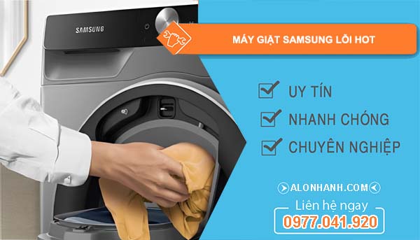 nguyên nhân máy giặt samsung lỗi hot