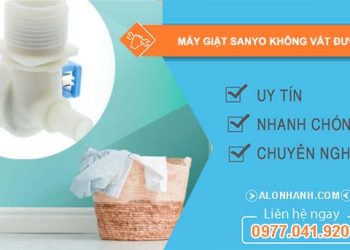 nguyên nhân máy giặt sanyo không vắt được