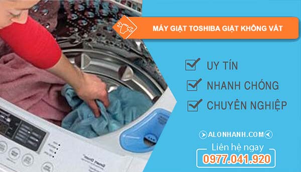 nguyên nhân máy giặt toshiba giặt không vắt