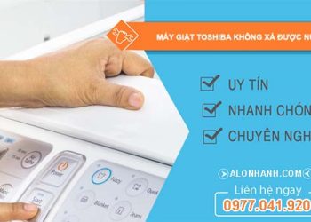 nguyên nhân máy giặt toshiba không xả được nước
