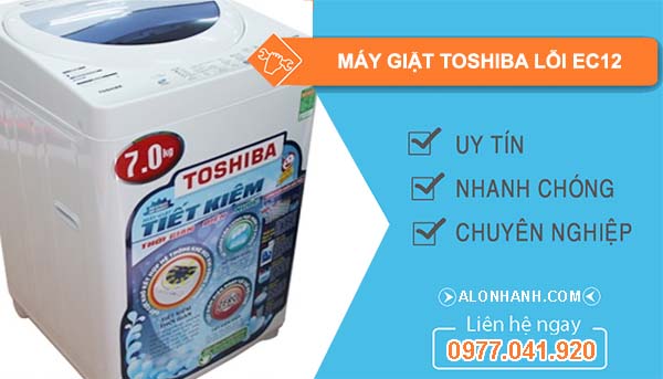 nguyên nhân máy giặt toshiba lỗi ec12