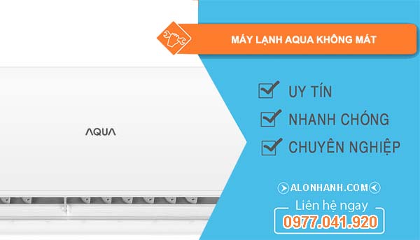 nguyên nhân máy lạnh aqua không mát