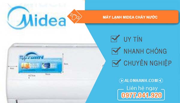 nguyên nhân máy lạnh midea chảy nước