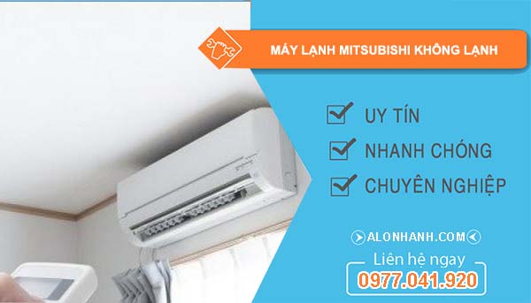 nguyên nhân máy lạnh mitsubishi không lạnh