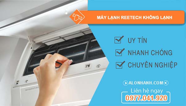 nguyên nhân máy lạnh reetech không lạnh