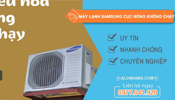 nguyên nhân máy lạnh samsung cục nóng không chạy