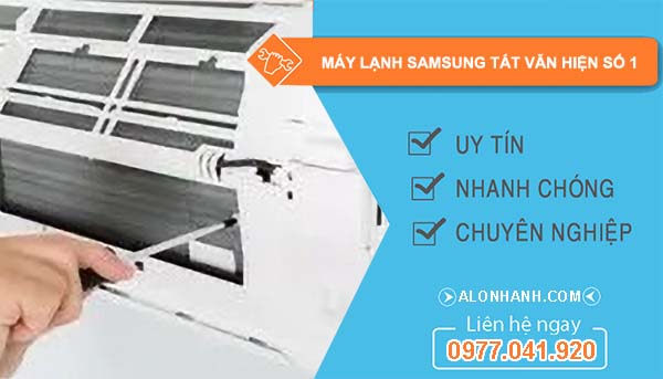 nguyên nhân máy lạnh samsung tắt vẫn hiện số 1