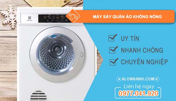 nguyên nhân máy sấy quần áo không nóng