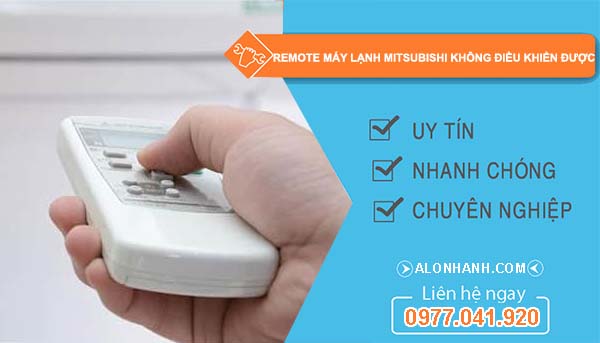nguyên nhân remote máy lạnh mitsubishi không điều khiển được