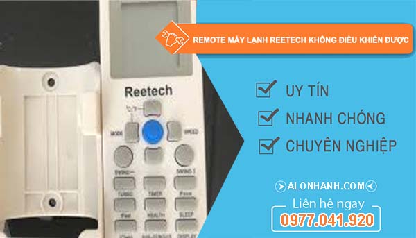 nguyên nhân remote máy lạnh reetech không điều khiển được