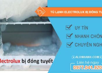 nguyên nhân tủ lạnh electrolux bị đóng tuyết