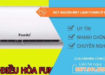 nút nguồn máy lạnh funiki ở đâu