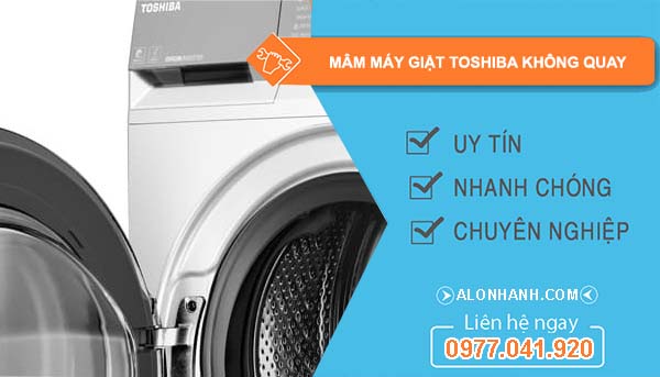 sửa mâm máy giặt toshiba không quay