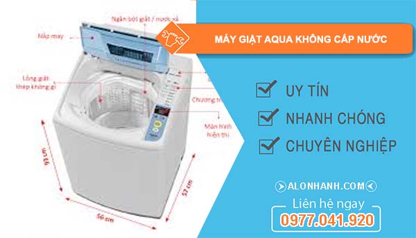 sửa máy giặt aqua không cấp nước
