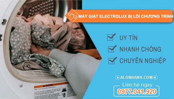sửa máy giặt electrolux bị lỗi chương trình