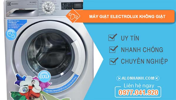 sửa máy giặt electrolux không giặt