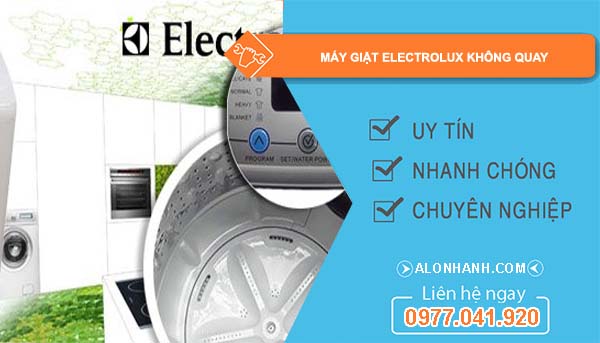 sửa máy giặt electrolux không quay