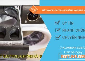 sửa máy giặt electrolux không xả nước xả vải