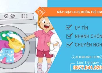 sửa máy giặt lg bị khóa trẻ em