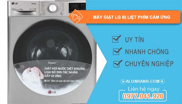 sửa máy giặt lg bị liệt phím cảm ứng