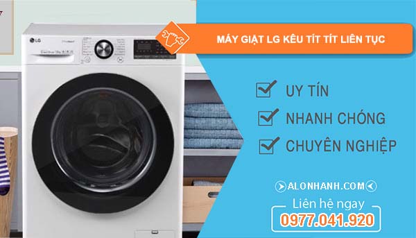 sửa máy giặt lg kêu tít tít liên tục