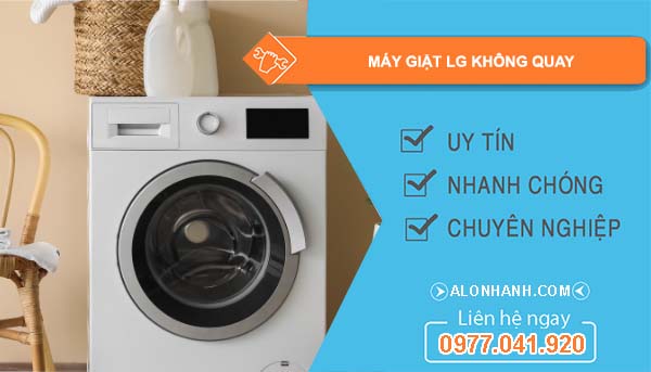 sửa máy giặt lg không quay
