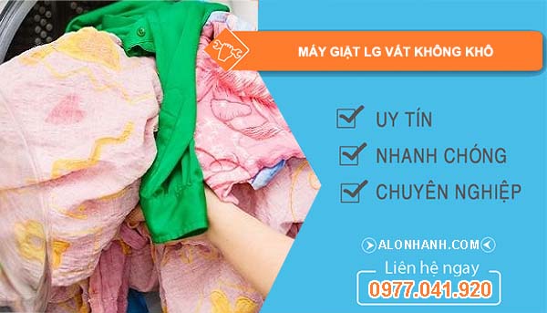 sửa máy giặt lg vắt không khô