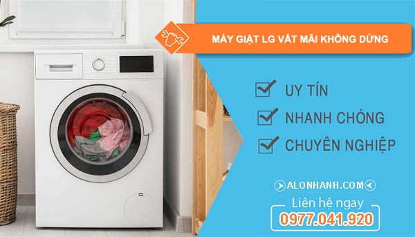 sửa máy giặt lg vắt mãi không dừng