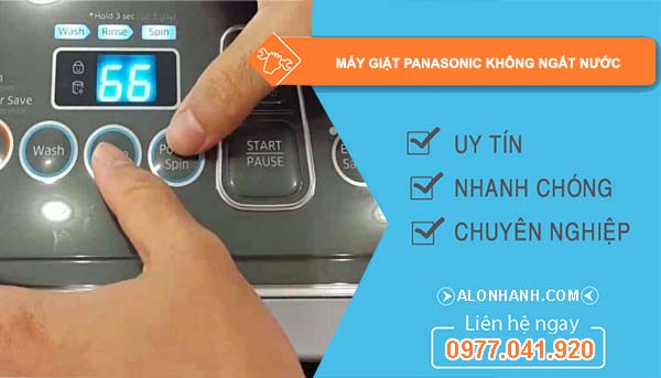 sửa máy giặt panasonic không ngắt nước